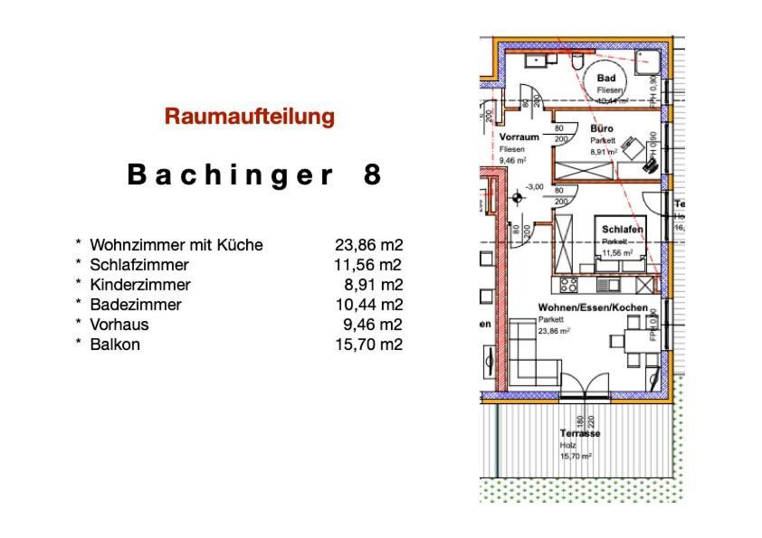 Ferienwohnung Haus Bachinger Mondsee Exterior foto